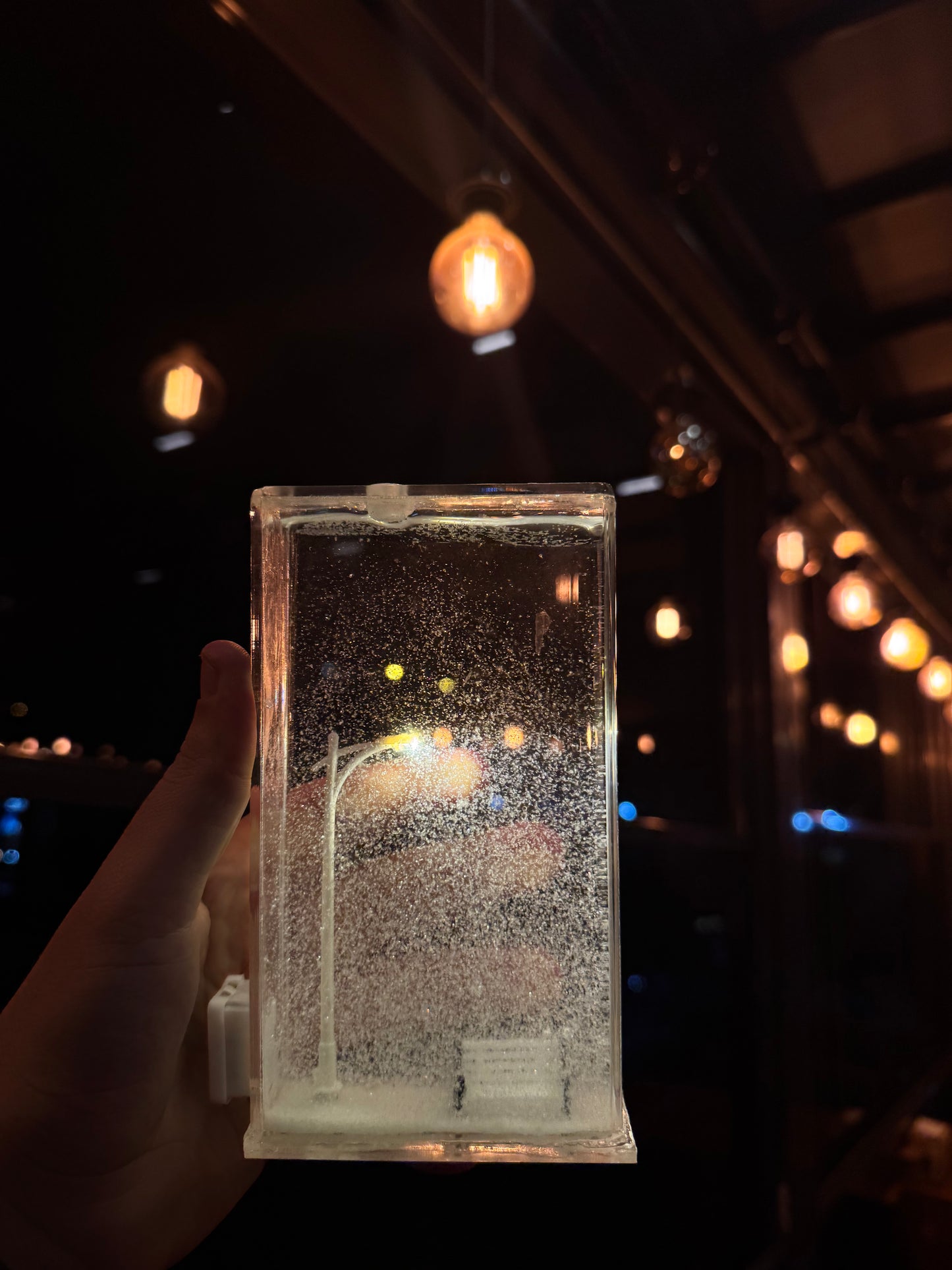 FLAKE LİGHT-SOKAK LAMBALI KAR KÜRESİ