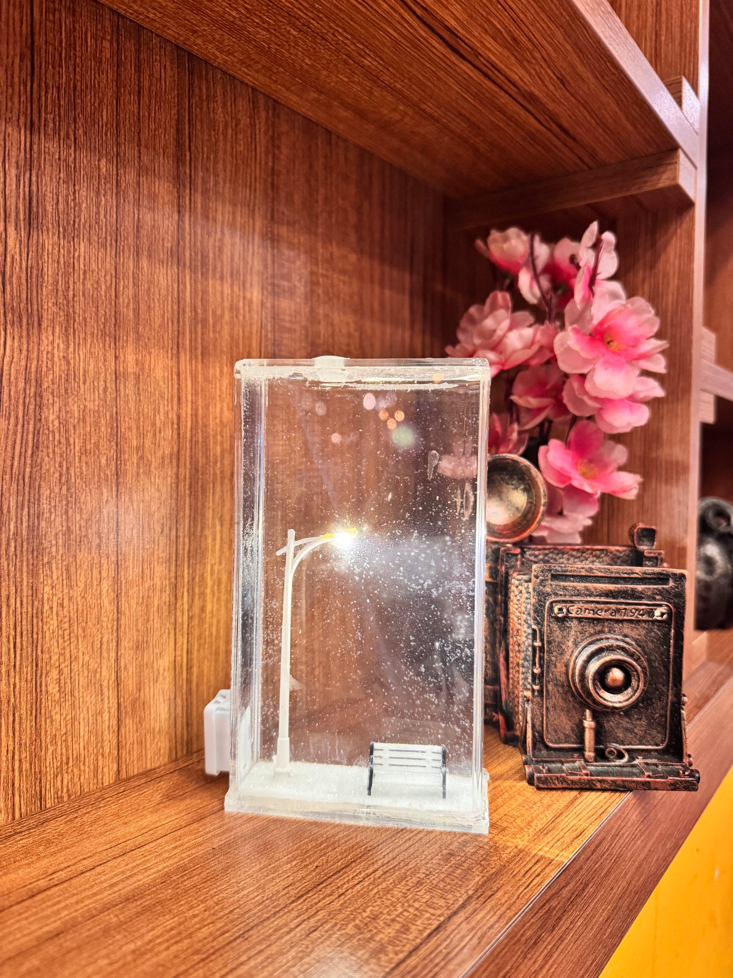 FLAKE LİGHT-SOKAK LAMBALI KAR KÜRESİ