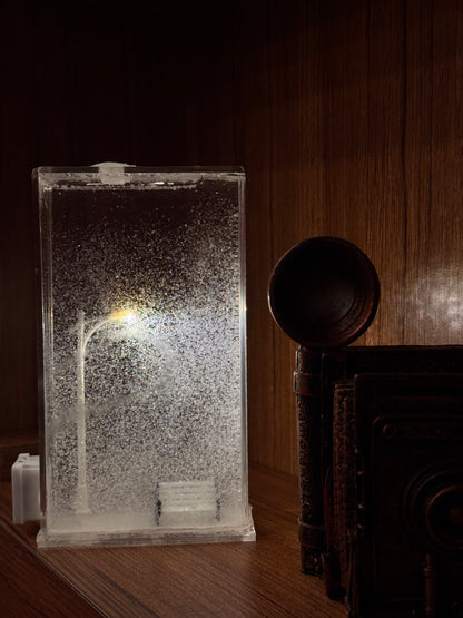 FLAKE LİGHT-SOKAK LAMBALI KAR KÜRESİ